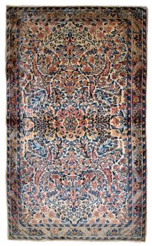Tapis ancien Persan Kerman fait main, 1B673