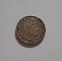 Rare : 1/2 Franc Argent 1839 A Louis Philippe Ier Paris Demi