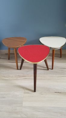 Trio de Porte plante formica vintage,tripode,table d appoint