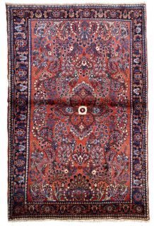 Tapis ancien Persan Sarouk fait main, 1B702