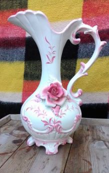 Vase/aiguière en céramique italienne (Bassano)