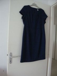 Robe vintage bleu marine  T 46