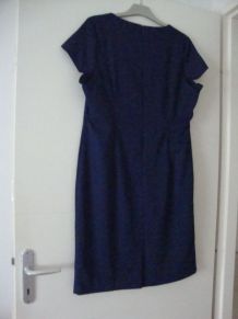 Robe vintage bleu marine  T 46