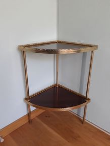  Etagère console d'angle encoignure en formica