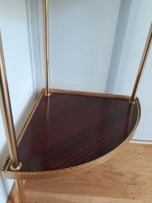 Etagère console d'angle encoignure en formica