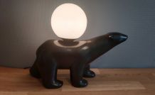 lampe ours style art déco