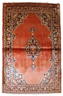 Tapis ancien Persan Sarouk fait main, 1B750
