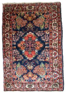 Tapis ancien Persan Hamadan fait main, 1B757