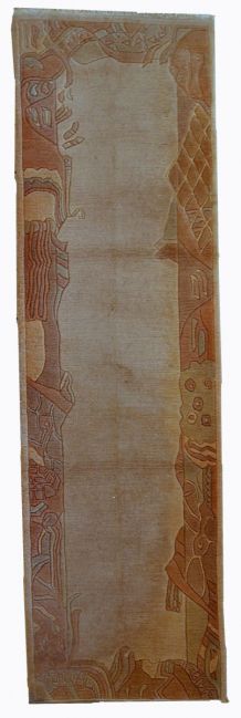 Tapis vintage Tibétain Khaden fait main, 1C347