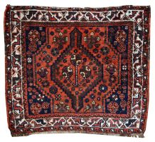 Tapis ancien Persan Shiraz fait main, 1C362