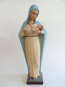 Statuette de Vierge à l’enfant