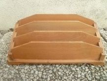 porte courrier ancien en bois