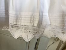 Jupon Vintage Coton Blanc