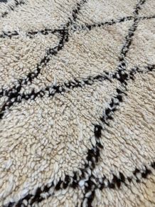 Tapis berbere marocain Beni Ouarain 85x210 cm