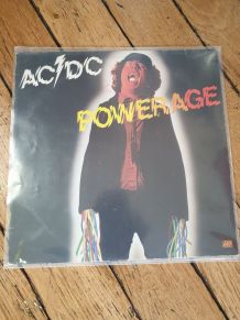 ALBUM VINYLE 33T AC/DC 1978 POWERAGE