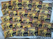 lot de cartes postales cycliste équipe Festina 