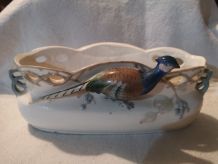 POT Céramique relief Faisan pour cactus 