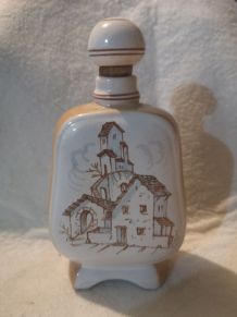 FLACON Ancien Céramique ALB. HANS HANDBEMALT