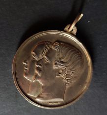 Médaille -1853 - mariage Napoléon III &amp;amp; Eugénie