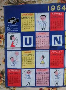 Ancien torchon UNA (1964)