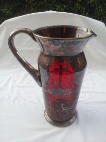 Ancien pichet verre Murano / Art de la table vintage