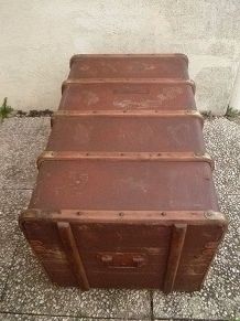 malle   ancienne  , vintage