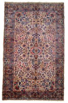 Tapis ancien Persan Kerman fait main, 1B781