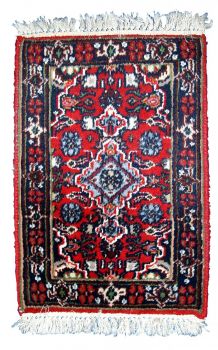 Tapis vintage Persan Malayer fait main, 1C751