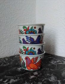 Série de 4 ramequins Acapulco (Villeroy &amp;amp; Boch)