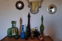 carafe italienne ambrée