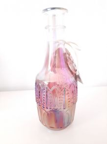 Vase verre multicolore neuf