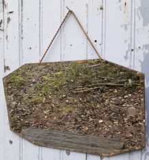 miroir octogonal biseauté 60x36 cm 