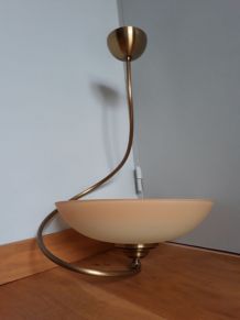 Suspension plafonnier de marque C.V.L. modèle Cogolin verre 