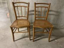 Chaises bistrot années 50