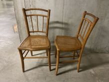 Chaises bistrot années 50