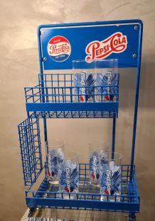 presentoire pepsi cola 1970  restaurer  tres deco,  bon etat
