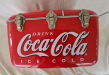 Coca cola - glacière / Radio