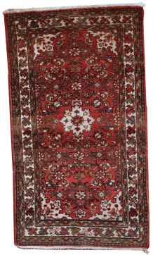 Tapis vintage Persan Hamadan fait main, 1C387