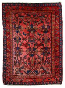 Tapis ancien Persan Malayer fait main , 1C403
