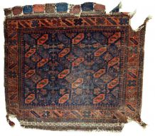 Tapis ancien Afghan Baluch fait main, 1C446
