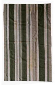 Tapis ancien Indien Dhurri fait main, 1C455