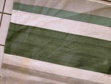 Tapis ancien Indien Dhurri fait main, 1C455