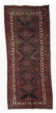 Tapis ancien Persan Shiraz fait main, 1C464