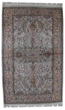 Tapis vintage Indien Tabriiz fait main, 1C469