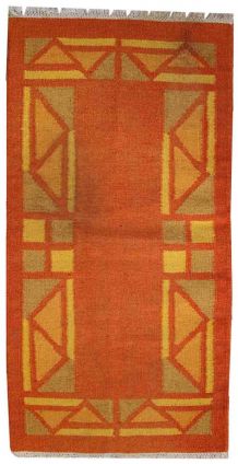 Tapis vintage Persan Gabbeh fait main, 1C470