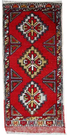 Tapis vintahe Turc Yastik fait main, 1C496