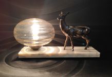lampe biche art déco