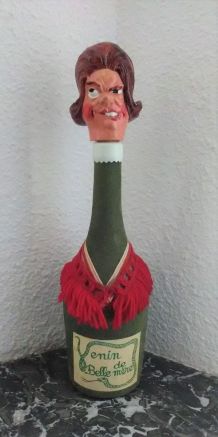 Bouteille humoristique 'venin de belle-mère" (vintage)