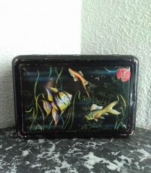 Boite en tôle lithographiée (Casino)