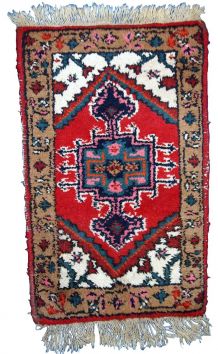 Tapis vintage Persian Hamadan fait main, 1C754